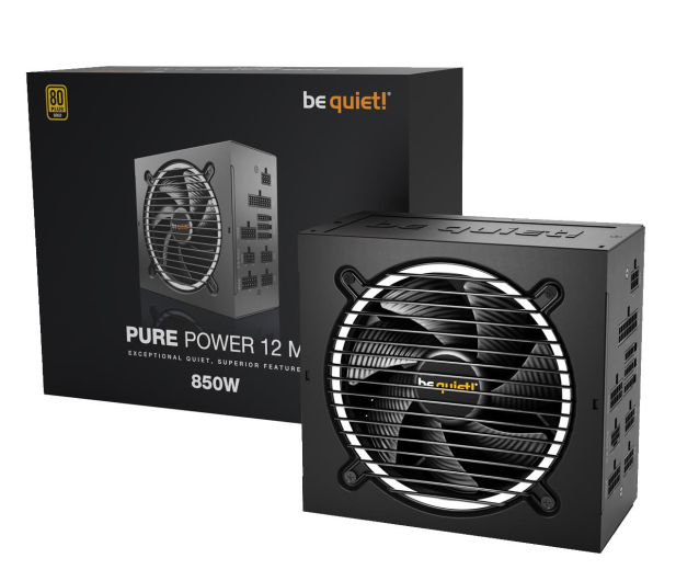 be quiet! Pure Power 12 M 850W 80 Plus Gold